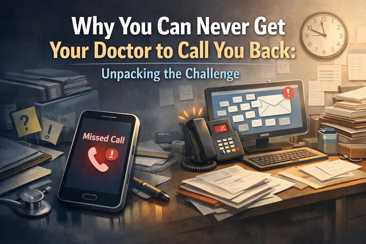Why you can never get your doctor to call you back: Unpacking the Challenge