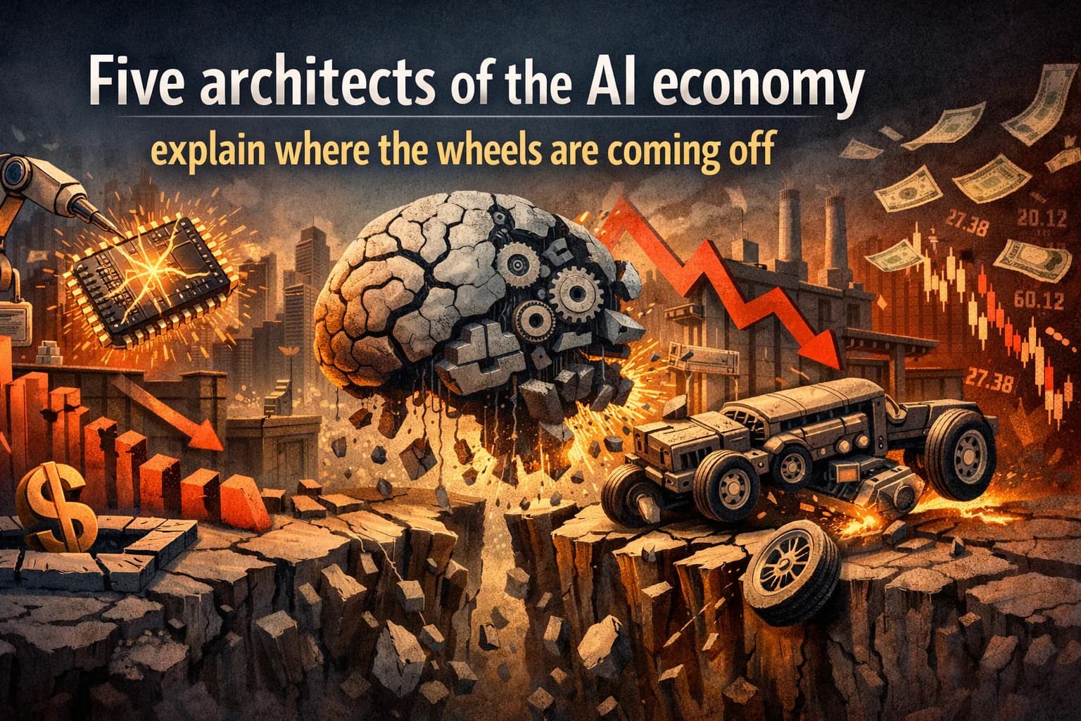 Five architects of the AI economy explain where the wheels are coming off