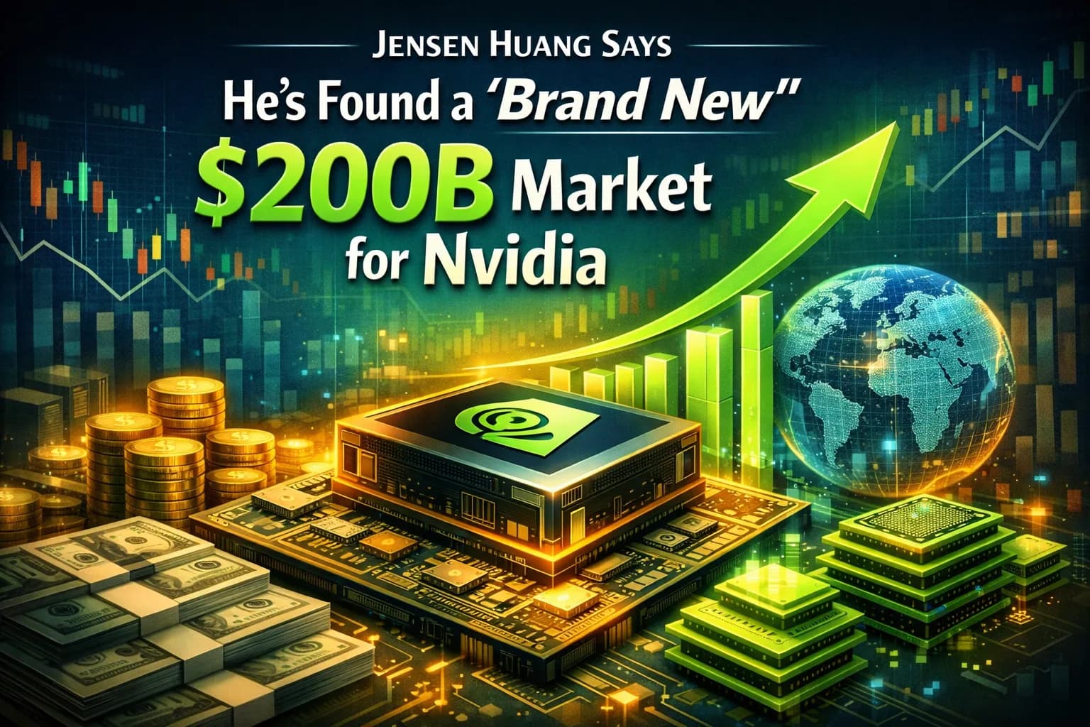 Jensen Huang Says He’s Found a ‘Brand New’ $200B Market for Nvidia