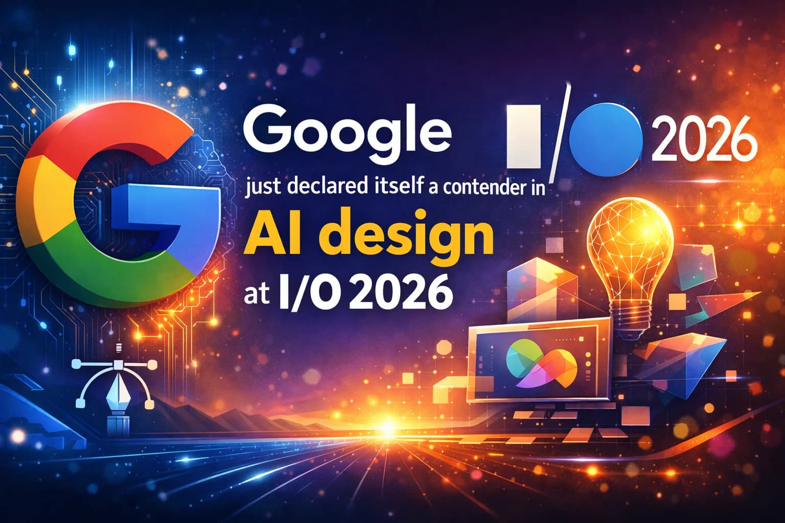 Google just declared itself a contender in AI design at IO 2026