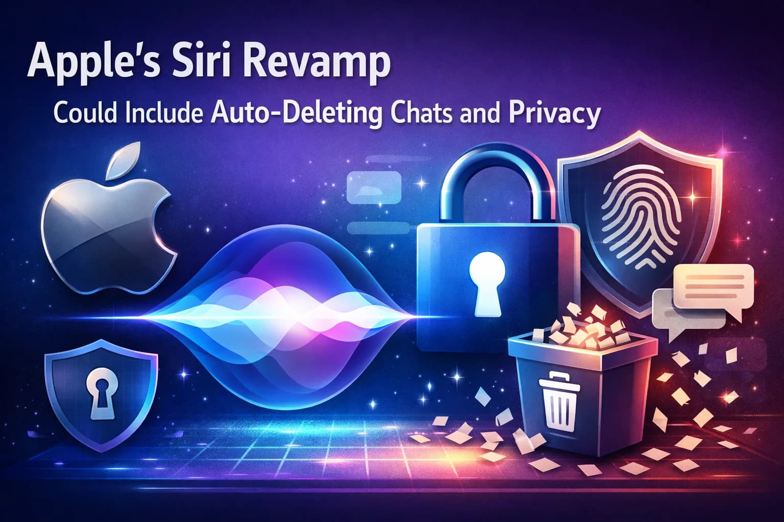 Apple’s Siri revamp could include auto-deleting chats and privacy