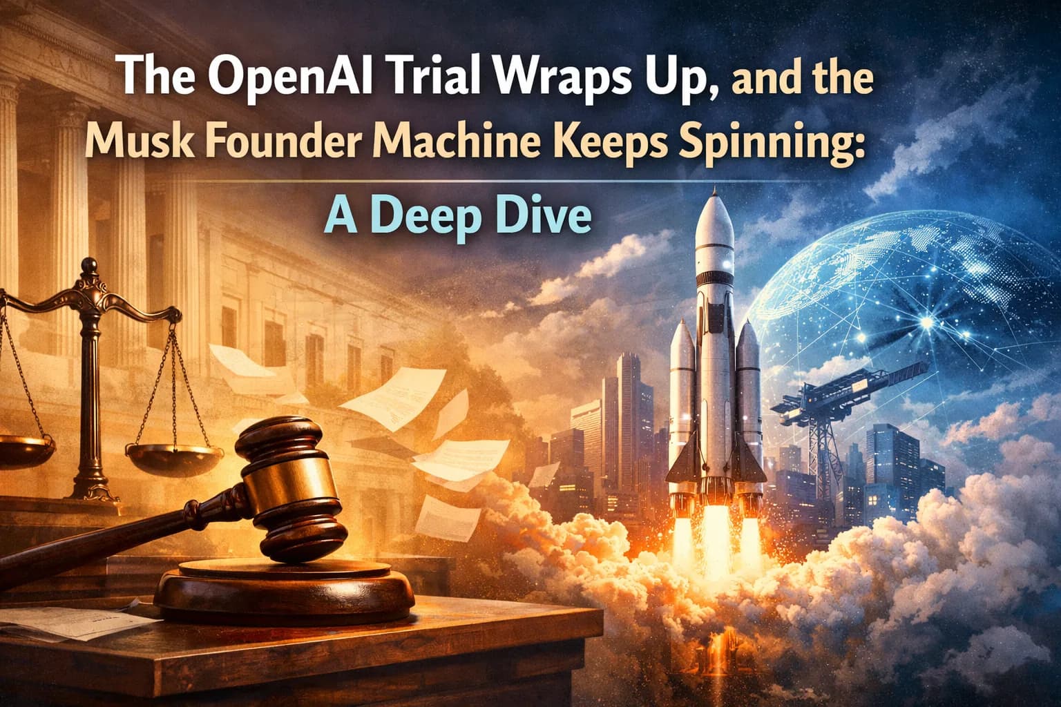 The OpenAI Trial Wraps Up, and the Musk Founder Machine Keeps Spinning: A Deep Dive