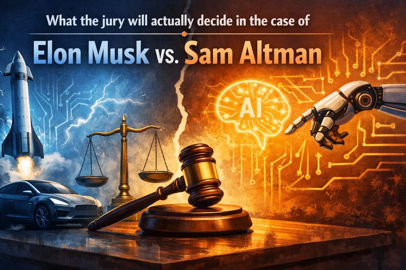 What the jury will actually decide in the case of Elon Musk vs. Sam Altman