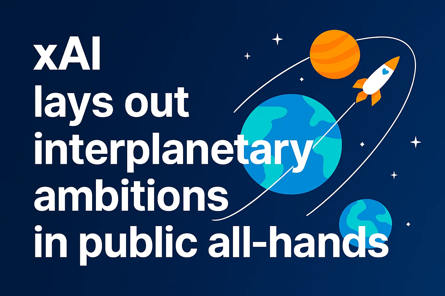 xAI lays out interplanetary ambitions in public all-hands