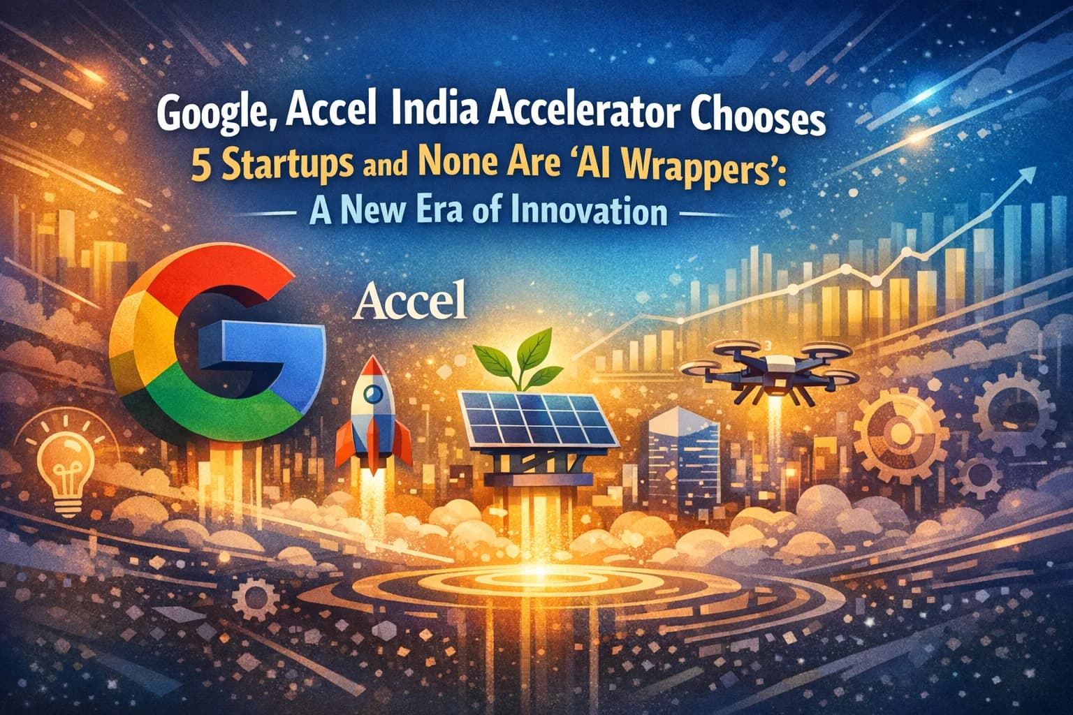Google & Accel India Accelerator Picks 5 Startups, None Are AI Wrappers