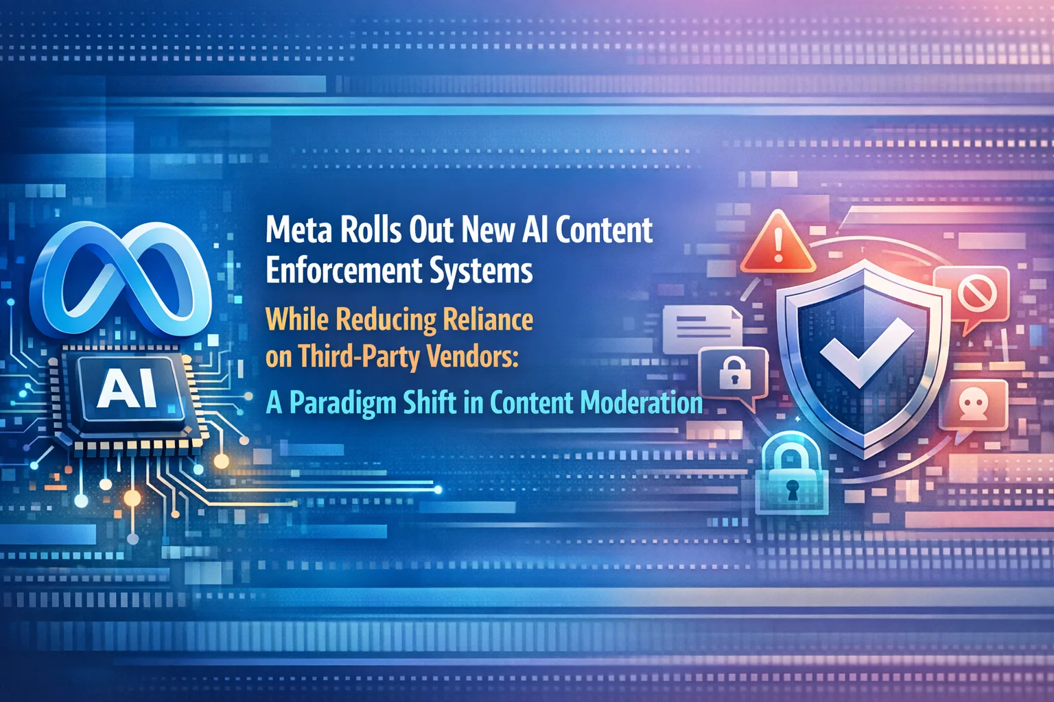 Meta Rolls Out New AI Content Enforcement, Cuts Reliance on Third-Party Vendors
