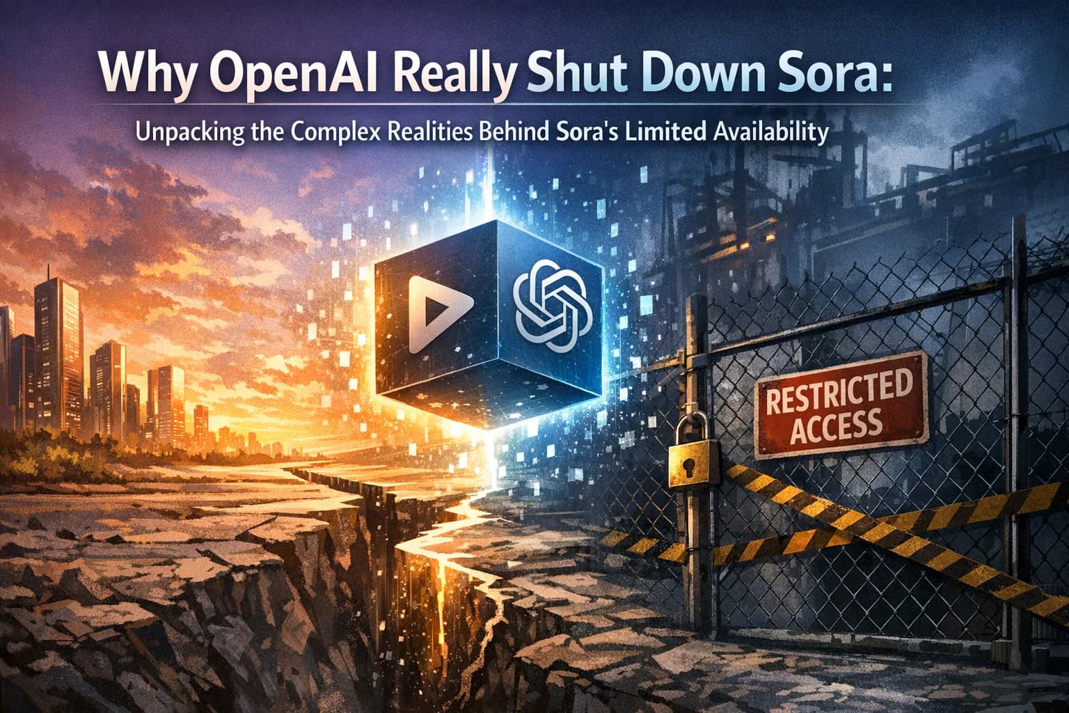 Why OpenAI Really Shut Down Sora