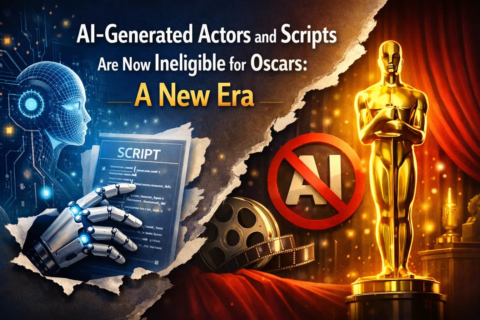 AI-generated actors and scripts are now ineligible for Oscars: A New Era