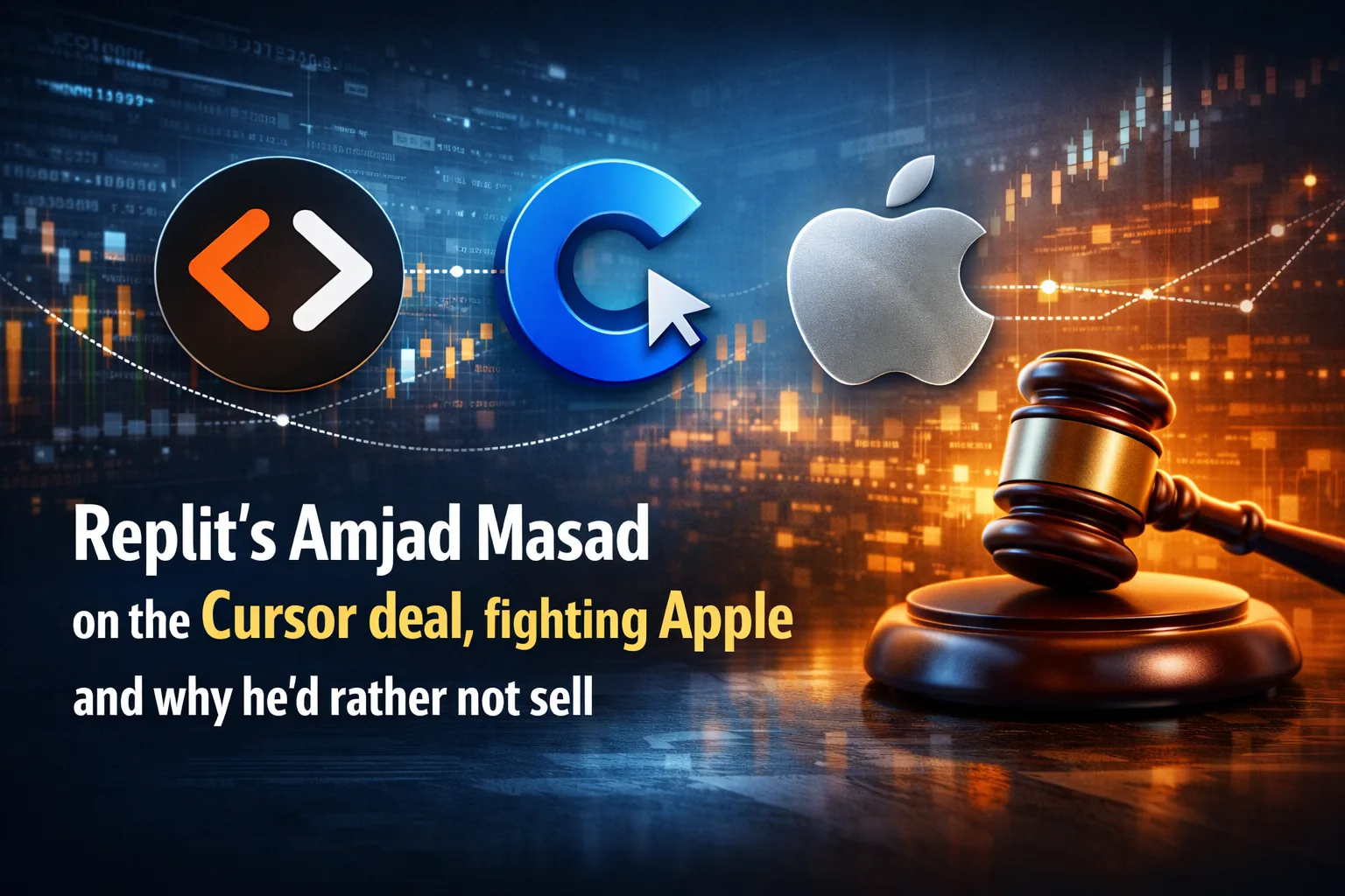 Replit’s Amjad Masad on the Cursor deal, fighting Apple and why he’d rather not sell